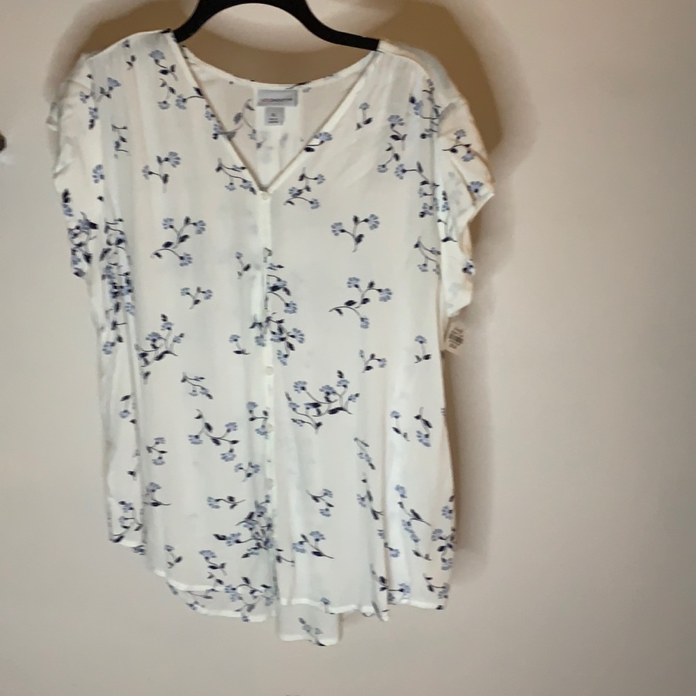 Women’s Liz Claiborne Short-Sleeve Top - XL